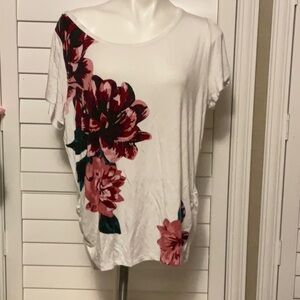 Simply Emma White Graphic Short Sleeve Tee